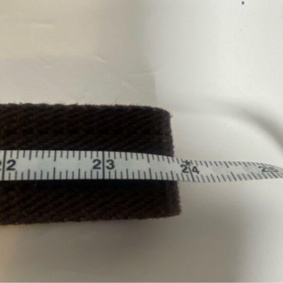 Loyofan Unisex Brown Leather Belt Bag With Adjustable Waist Strap - Picture 8 of 8